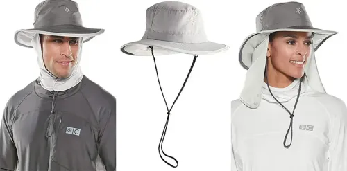 coolibar convertible boating hat